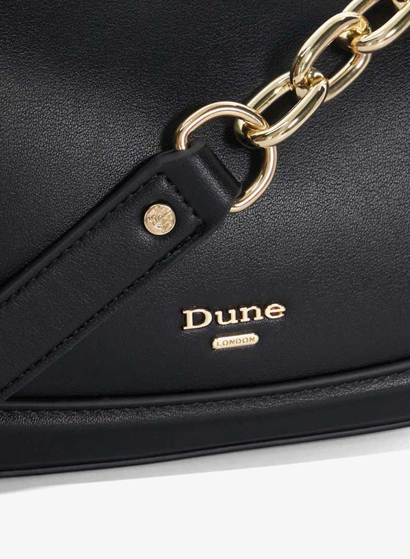 Dune London Asymmetric Chain Detail Shoulder Bag - Image 4